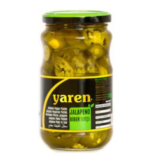 YAREN JALAPENO PEPPER SLICE PICKLE 370G