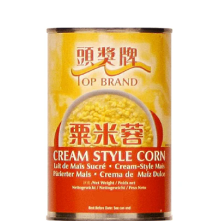 TOP Cream Style Sweet Corn 425g