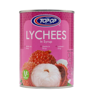 TOP WHOLE LYCHEES IN SYRUP 565G