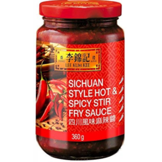 LKK SICHUAN HOT&SPICY STIR-FRY SAUCE 360G