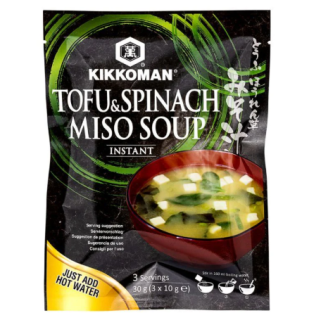 KIKKOMAN TOFU & SPINACH MISO SOUP 30G
