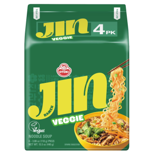 JIN RAMEN VEGGIE 4'S PACK