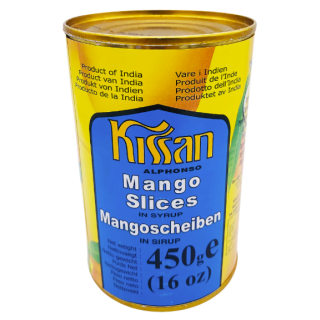 KISSAN ALPHONSO MANGO SLICES 450G