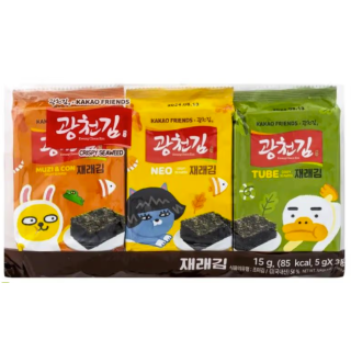 KAKAO FRIENDS SEAWEED 3PK