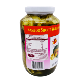 B&F BAMBOO SHOOT,CHILLI & STRAW MUSHROOM 680G