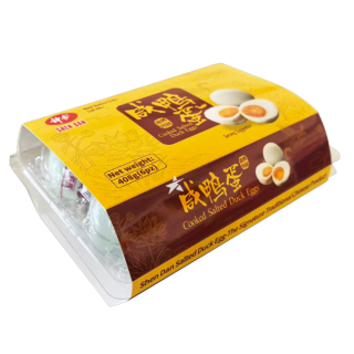 SD COOKED SALTED DUCK EGG 408G 6'S