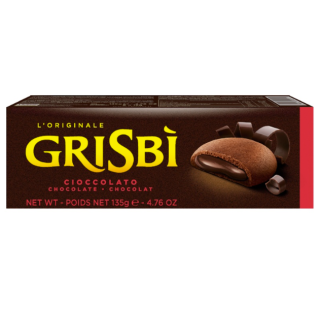 GRISBI CIOCCOLATO FILLED BISCOTTI 135G
