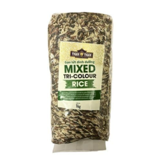 TT MIXED TRI-COLOUR RICE 1KG