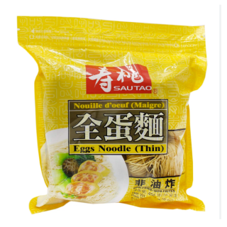 SAUTAO EGG NOODLE THIN 454G