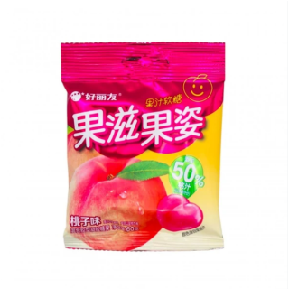 ORION PEACH SOFT CANDY 60G