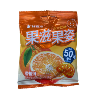 ORION ORANGE SOFT CANDY 60G