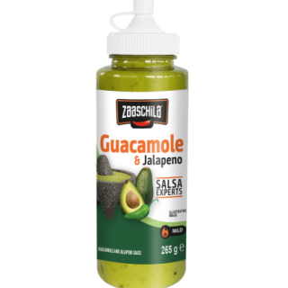 ZAASCHILA GUACAMOLE & JALAPENO MILD 265G