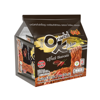 MAMA OK HOT KOREAN FLV 4PK NOODLES